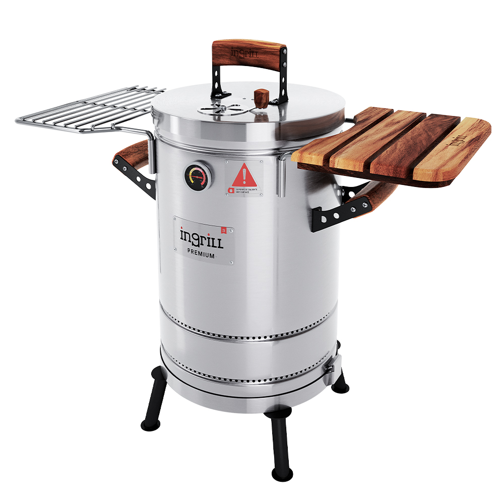 In Grill - Barril Ahumador Premium Mediano