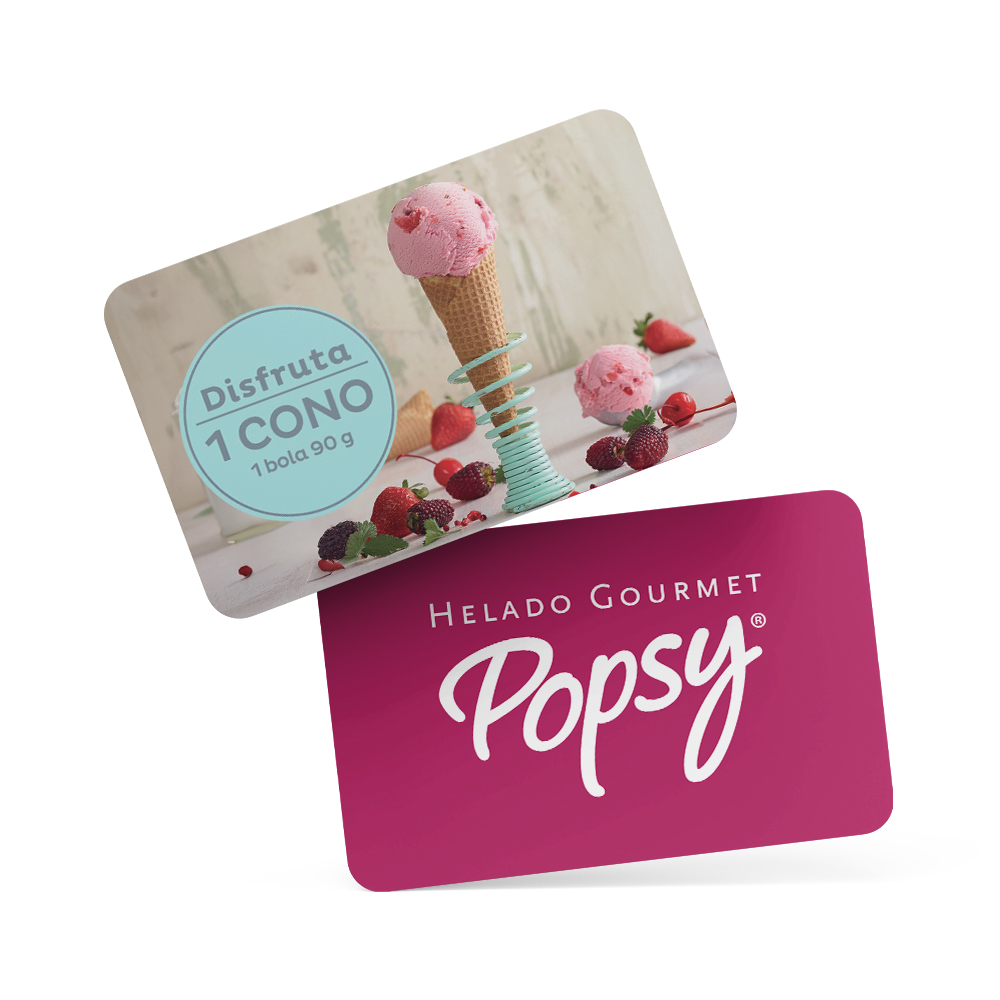 Popsy Bono Virtual - Cono 1 bola (90 g)